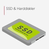 SSD & Harddiskler